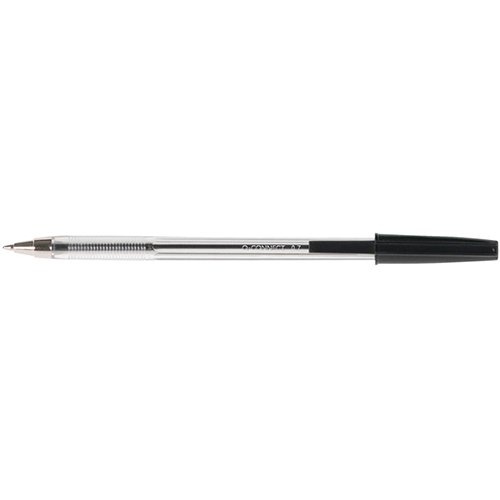 Q-CONNECT Q-CONNECT balpen, met dop, 0,7 mm, medium punt, zwart