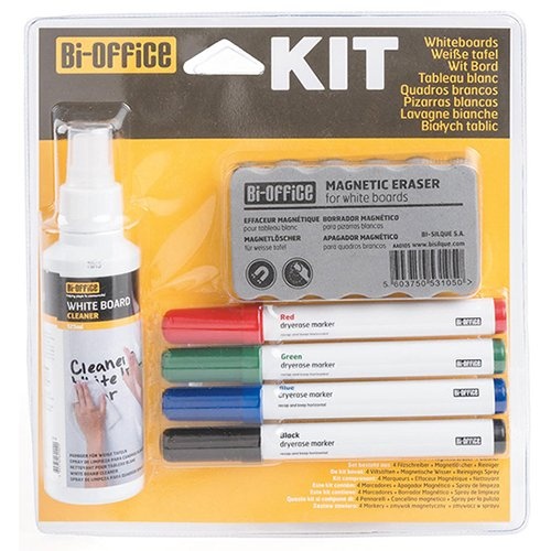 Bi-Office Bi-Office starterskit voor niet-magnetische whiteboards