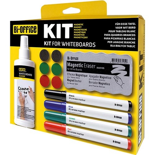 Bi-Office Bi-Office starterkit voor whiteboards, ophangbaar doosje