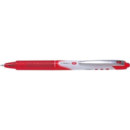 Pilot Pilot liquid-ink roller V-Ball RT 05, fijne punt, rood