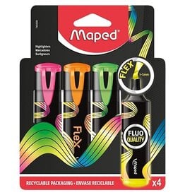 Maped Fluop Flex Marker Ass 4X [1st]
