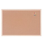 Bi-Office Bi-Office kurkbord met houten kader, ft 60 x 40 cm