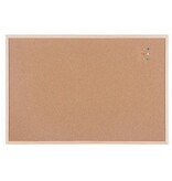 Bi-Office Bi-Office kurkbord met houten kader, ft 90 x 60 cm