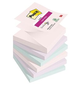 Post-It Super Sticky Post-it Super Sticky Z-notes Soulful, 90 vel, 76 x 76 mm