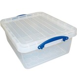 Really Useful Box Really Useful Box opbergdoos 23,5 l, nestbaar, transparant