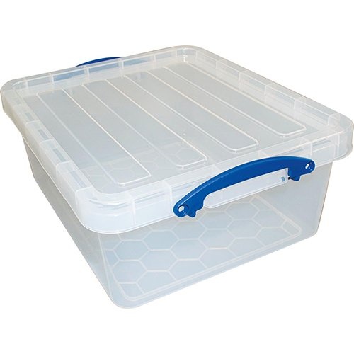 Really Useful Box Really Useful Box opbergdoos 23,5 l, nestbaar, transparant