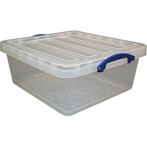 Really Useful Box Really Useful Box opbergdoos 31,5 l, nestbaar, transparant