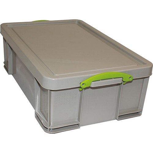 Really Useful Box Really Useful Box opbergdoos 50 liter, gerecycleerd, grijs