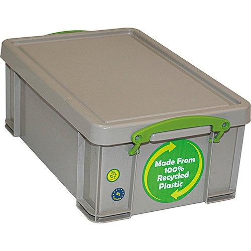 Really Useful Box Really Useful Box opbergdoos 9 liter, gerecycleerd, grijs