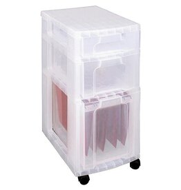 Really Useful Box Really Useful Box ladenblok 7 + 12 + 25 l, transparant