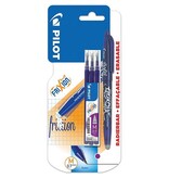Pilot Pilot gelroller Frixion Ball, blister van 4 stuks (1 gelroller + 3 vullingen), paars
