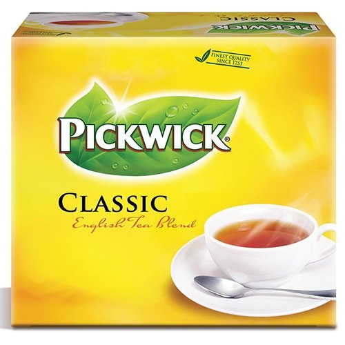 Pickwick Pickwick thee, English Tea Blend, pak van 100 stuks, 2 g per zakje