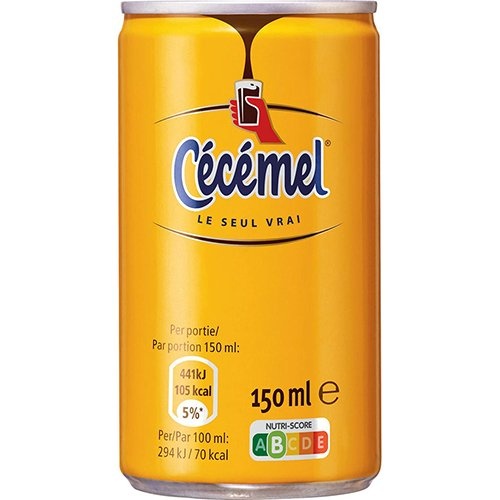 Cecemel Cecemel chocolademelk Mini, blik van 15 cl, pak 24 stuks