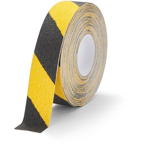 Durable Durable Duraline antisliptape Grip+ 50 mm x 15 m, geel/zwart