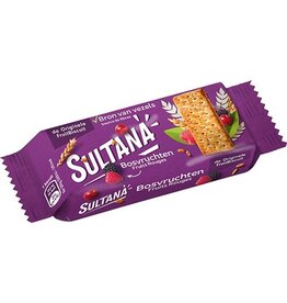 Sultana Sultana Fruitbiscuits Bosvruchten, 43 g