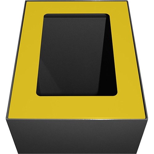V-part V-Part top voor modulaire afvalbak 60 l, geel
