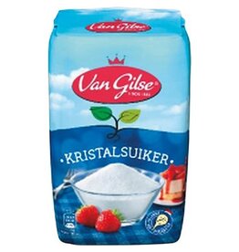Van Gilse Van Gilse kristalsuiker, pak van 1 kg — levering per 10