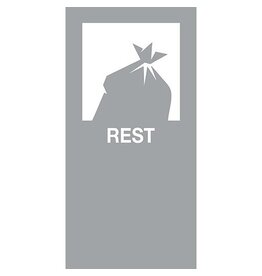 V-part V-Part magneetsticker REST, grijs