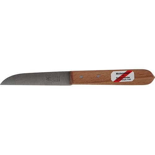 Solingen Herder molenmes, carbon/hout, 8,5 cm