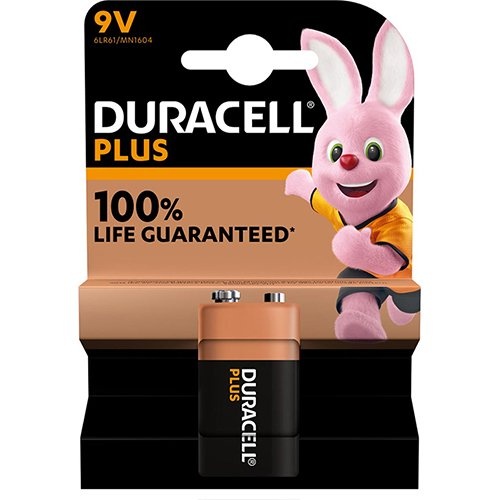 Duracell Duracell batterij Plus 100% 9V