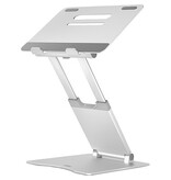 Desq Desq telescopische laptopstandaard voor laptops tot 17 inch, zilver