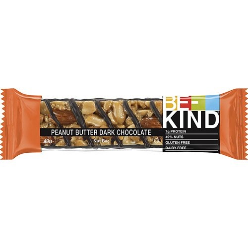 Be Kind Be-Kind reep Peanut Butter Dark Chocolate, 40 g, pak van 12 stuks