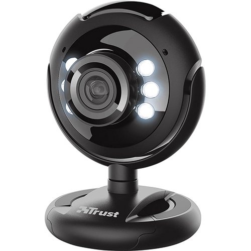Trust Spotlight Pro webcam, ingebouwde microfoon ledlampjes
