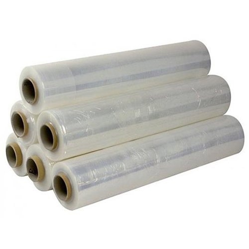 Merkloos Palletfolie, ft  50 cm x 300 m, 20 mu, doos van 6 stuks, transparant