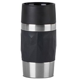 Emsa Emsa Travel Mug Compact thermosbeker, 0,3 l, zwart