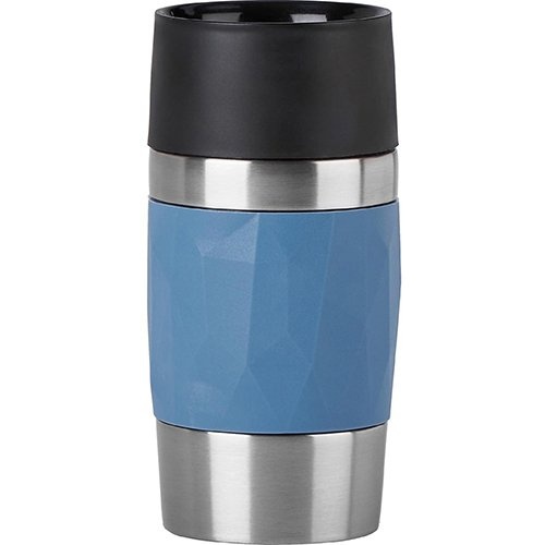 Emsa Emsa Travel Mug Compact thermosbeker, 0,3 l, blauw