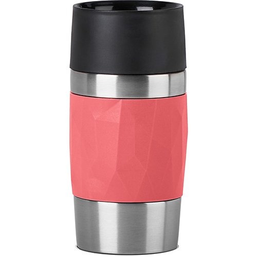 Emsa Emsa Travel Mug Compact thermosbeker, 0,3 l, koraal