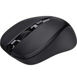 Trust Trust draadloze stille muis Mydo, zwart