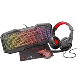 Trust GXT 1180RW 4-in-1 Gaming Set met headset (qwerty)