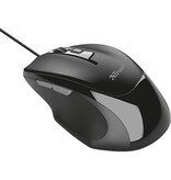 Trust Trust Voca Comfort muis, zwart