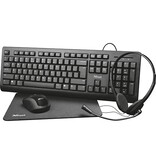 Trust Primo 4-in-1 Home Office Set met headset (qwerty)