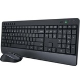 Trust Trust Trezo draadloze deskset, uit gerecycleerd kunststof, qwerty