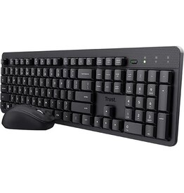 Trust Trust Ody II draadloos stil toetsenbord en muis, azerty