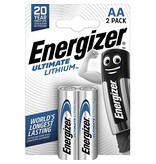 Energizer Energizer batterijen Lithium AA, blister van 2 stuks