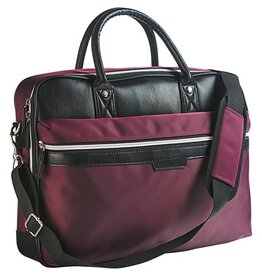 Cristo Urban business tas voor 15 inch laptops, bordeaux