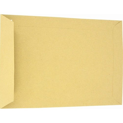 Merkloos Enveloppen, ft 162 x 229 mm, stripsluiting, uit kraft papier van 90 g, bruin, doos van 500 stuks