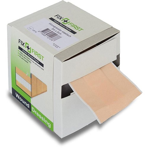 Fixfirst Fixfirst elastische wondpleister, ft 6 cm x 5 m