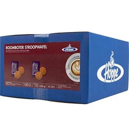 Hoppe stroopwafel, doos van 150 stuks