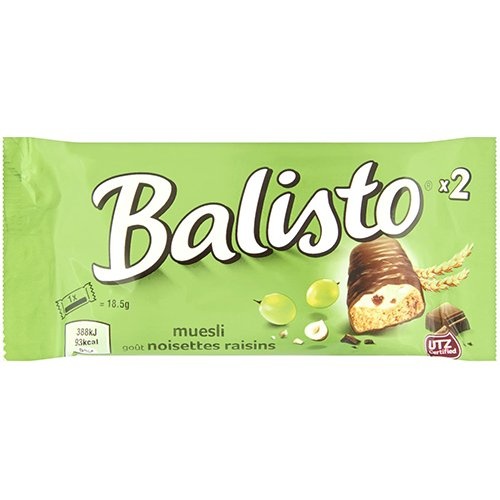 Balisto Balisto Muesli koekje Groen, 37 g — levering per 20
