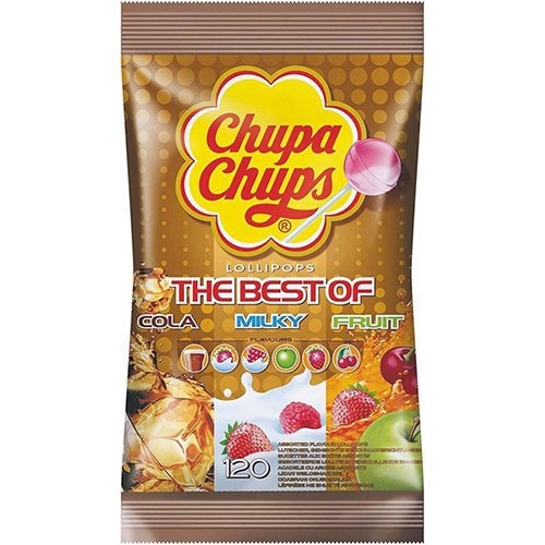 Chupa Chups Chupa Chups lollies, The Best Of, pak van 120 stuks