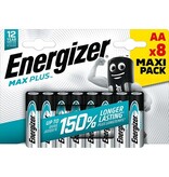 Energizer Energizer batterijen Max Plus AA, blister van 8 stuks