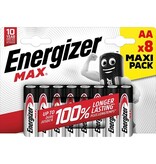 Energizer Energizer batterijen Max AA/LR06/E91, blister van 8, MaxIPACK