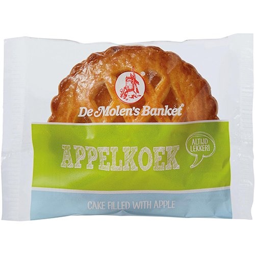 De Molen De Molen Appelkoek, individueel verpakt, 50 g