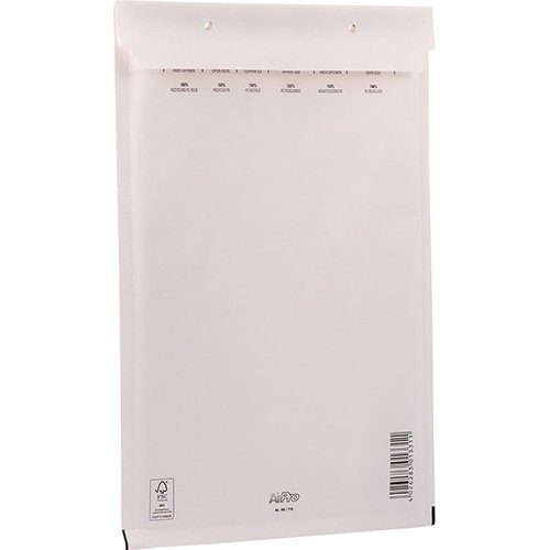 Airpro Bong AirPro luchtkussenenveloppen C16, ft 220 x 340 mm met stripsluiting, wit, pak van 10 stuks