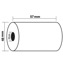 Exacompta Thermorol 57Xd46X12 24M P10 [1st]