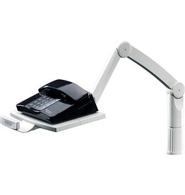 Hansa Styro telefoonarm lichtgrijs